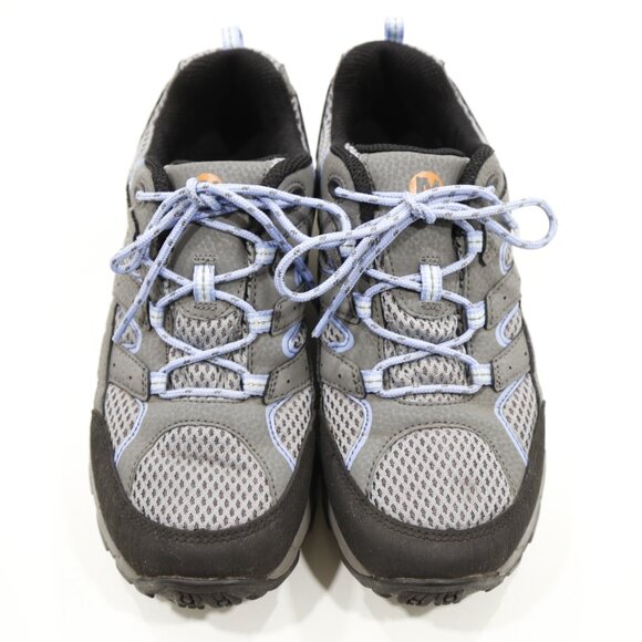 Merrell Moab-2 Gray Leather & Mesh Low Top Waterproof Hiking Boots - Women's 6 - Picture 6 of 7